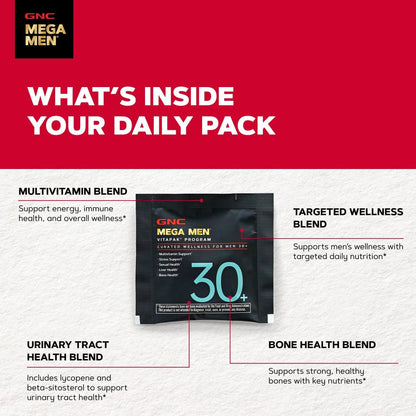 Men’s 30+ Daily Vitapak – 5-in-1 Multivitamins