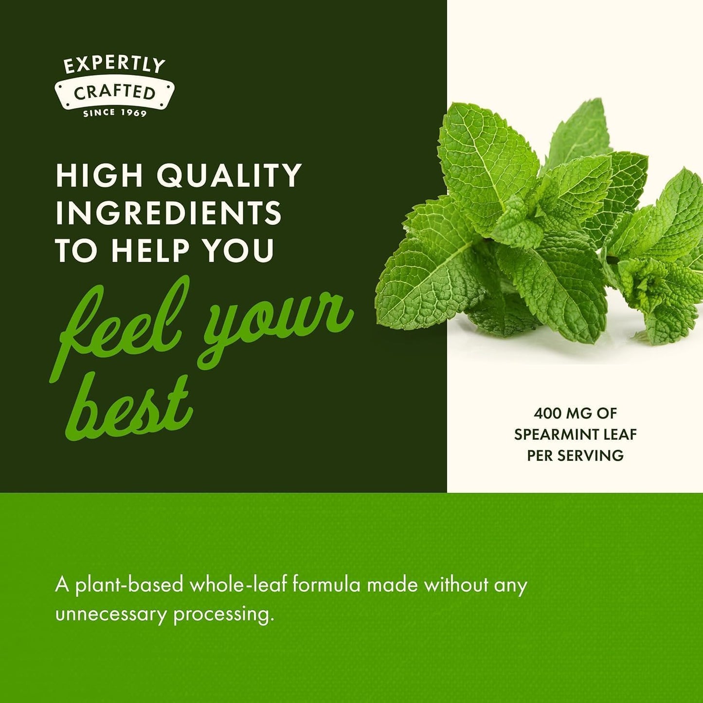 Spearmint Leaf Full Spectrum Digestive Supplement