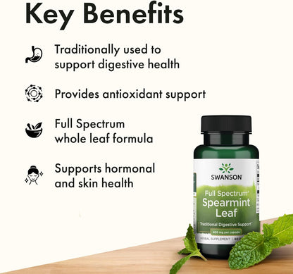 Spearmint Leaf Full Spectrum Digestive Supplement
