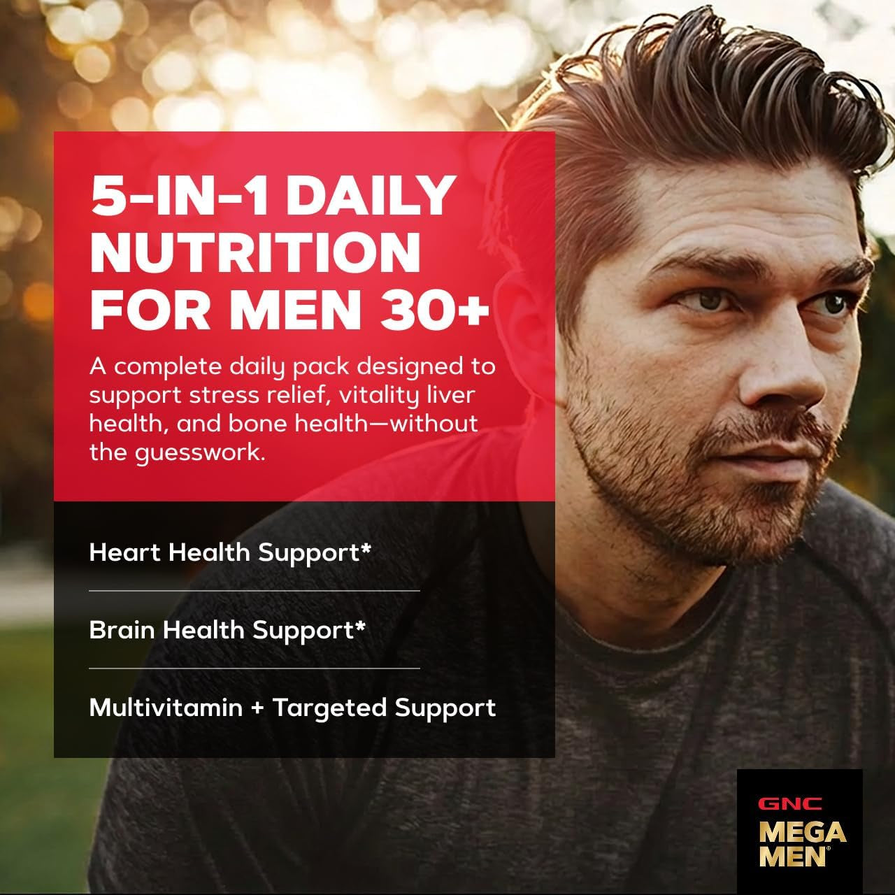 Men’s 30+ Daily Vitapak – 5-in-1 Multivitamins