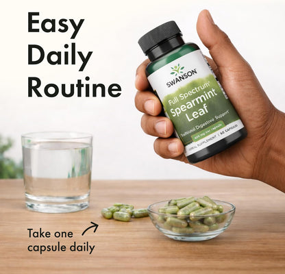 Spearmint Leaf Full Spectrum Digestive Supplement